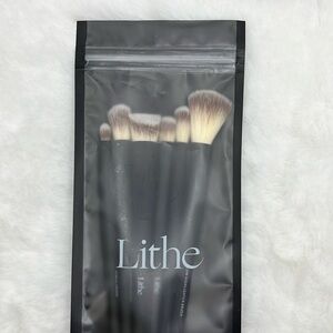 Lithe Everyday Makeup Brush Set of 6 Face & Eye Brushes - Blending/Concealer